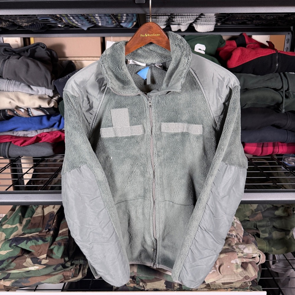 Peckham Inc Mens Small Jacket Fleece Cold Weather Gen III US Army Issue Green